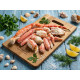 Пробный набор из мяса краба, ассорти, 500гр 
