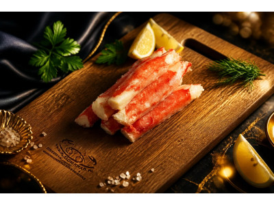 Камчатский Краб-Первая фаланга очищенная ,12-14см, 500гр